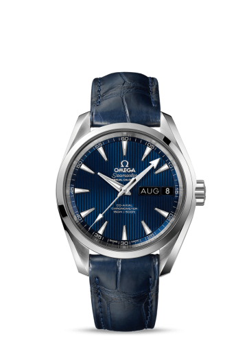 Omega Seamaster Aqua Terra 150M Co-Axial 38.5 Annual Calendar Stainless Steel / Blue